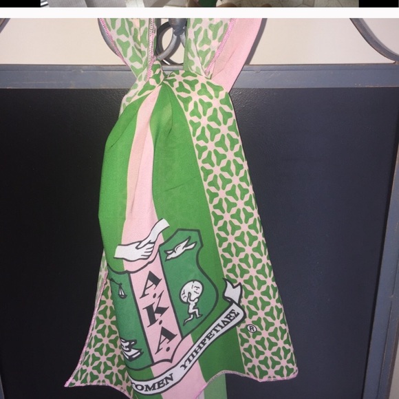 Not for sale Brand new pink and green AKA scarf only have 2 left in stock - Picture 5 of 6